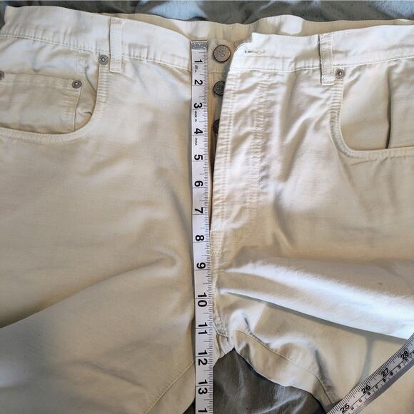 Hackett‎ London Jeans Straight Leg Cotton Button Fly Beige Men's Size 38L - Picture 5 of 7